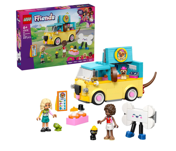 LEGO FRIENDS 42678 Furgonetka z akcesoriami dla zwierząt - 1473456 - zdjęcie 2